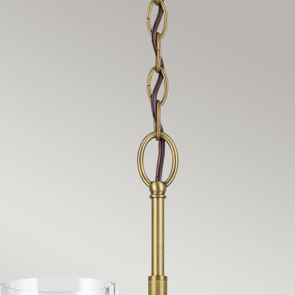 Kichler - Luster na lancu WINSLOW 6xE27/60W/230V prečnik 66 cm mesing