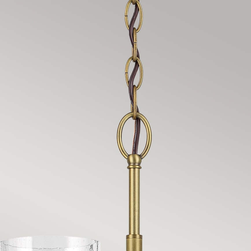 Kichler - Luster na lancu WINSLOW 6xE27/60W/230V prečnik 66 cm mesing