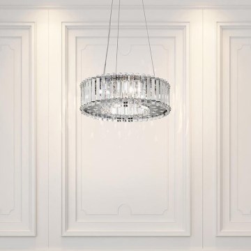 Kichler - LED kupatilski luster na sajli CRYSTAL SKYE 6xG9/3W/230V IP44