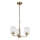 Kichler - Luster na lancu WINSLOW 3xE27/60W/230V, prečnik 45,8 cm, mesing