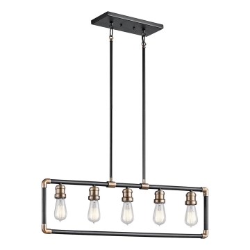 Kichler - Luster na stalku IMAHN 5xE27/60W/230V
