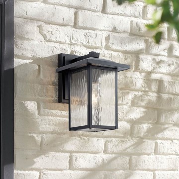 Kichler - Spoljna zidna lampa CAPPANNA M 1xE27/60W/230V IP44 crna
