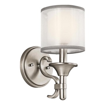Kichler - Zidno svetlo LACEY 1xE14/40W/230V matni hrom