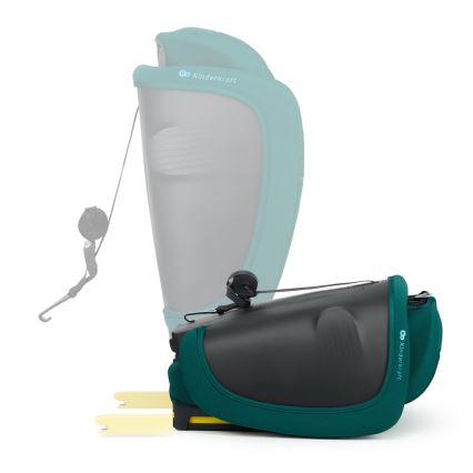 KINDERKRAFT - Auto-sedište FIX2GO i-Size 76-150 cm tirkizno