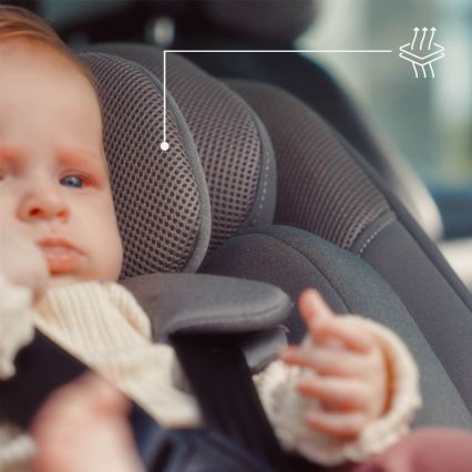 KINDERKRAFT - Auto-sedište I-GUARD i-Size 40-105 cm sivo