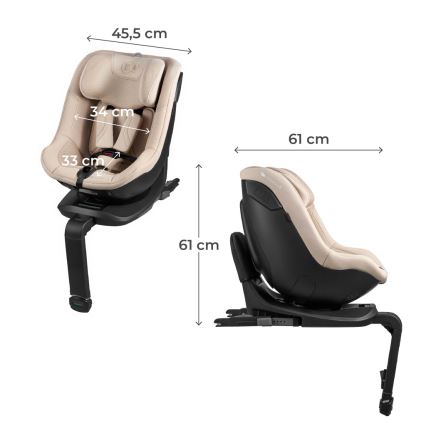 KINDERKRAFT - Auto-sedište I-GUARD PRO i-Size 61-105 cm bež