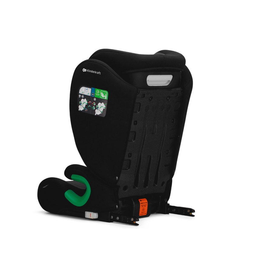 KINDERKRAFT - Auto-sedište JUNIOR FIX 2 (100-150 cm) grafitno crna