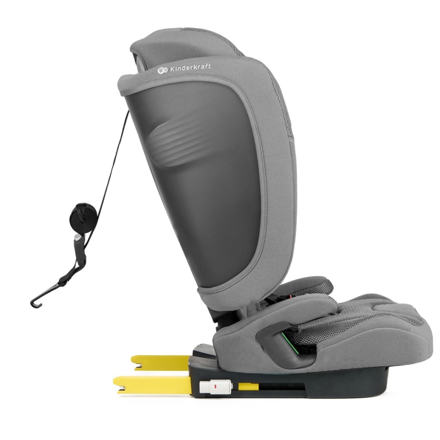 KINDERKRAFT - Autosedište FIX2GO i-Size 76-150 cm sivo