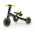 KINDERKRAFT - Dečija guralica 3u1 4TRIKE žuta/crna