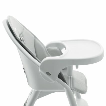 KINDERKRAFT - Dečija hranilica 2u1 DINNLY siva