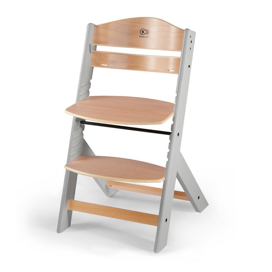 KINDERKRAFT - Dečija hranilica ENOCK siva