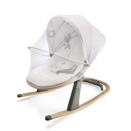 KINDERKRAFT - Dečija ležaljka 2u1 ELSU siva