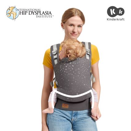 KINDERKRAFT - Dečija nosiljka NINO siva