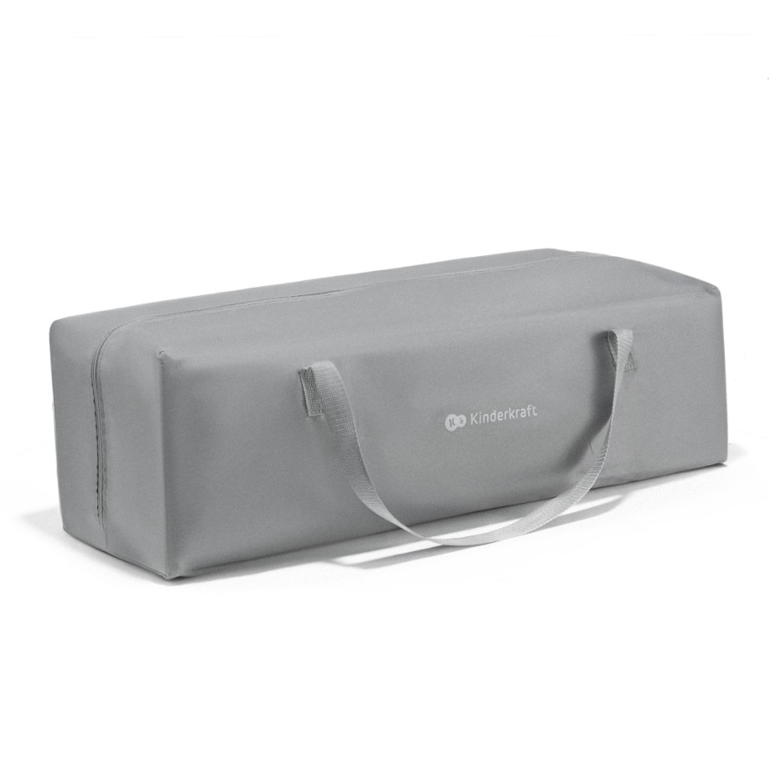 KINDERKRAFT - Dečija ogradica ZIKI siva