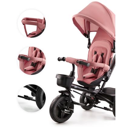 KINDERKRAFT - Dečija trokolica AVEO ružičasta