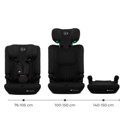 KINDERKRAFT - Dečije auto-sedište I-COMFY i-Size 76-150 cm crno