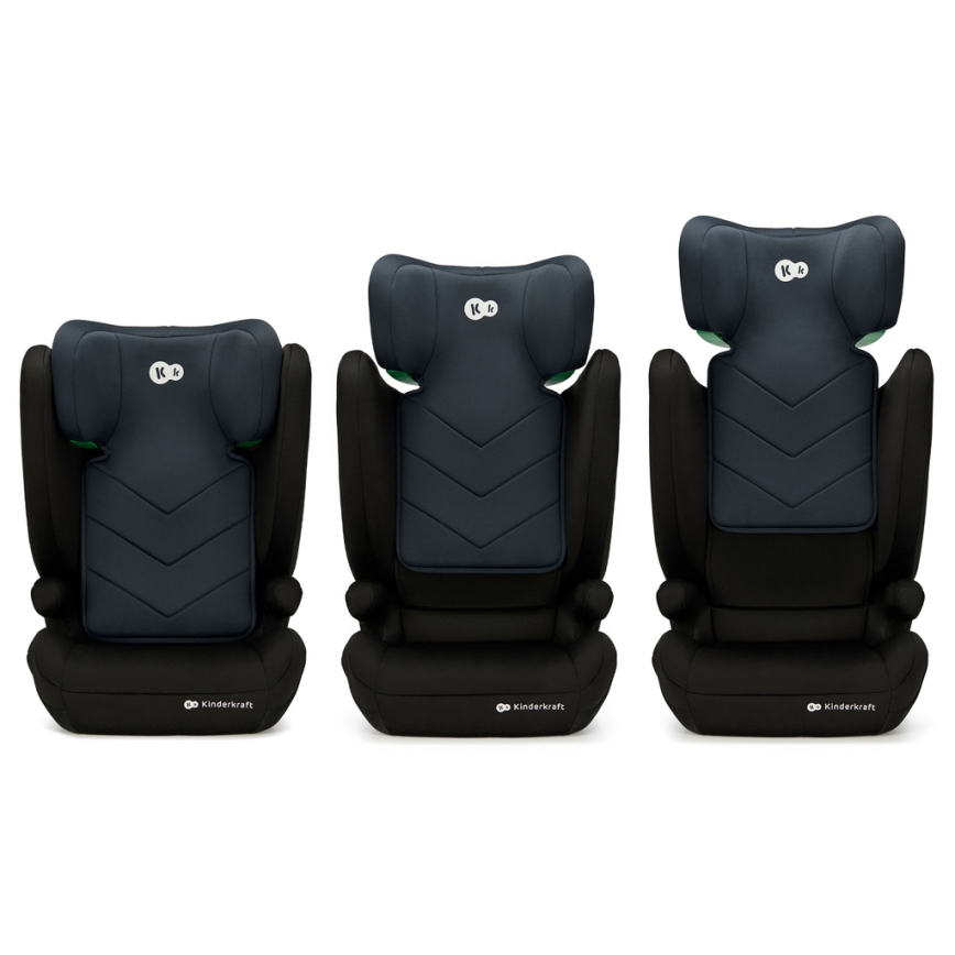 KINDERKRAFT - Dečije auto-sedište I-SPARK i-Size (100-150 cm) crno