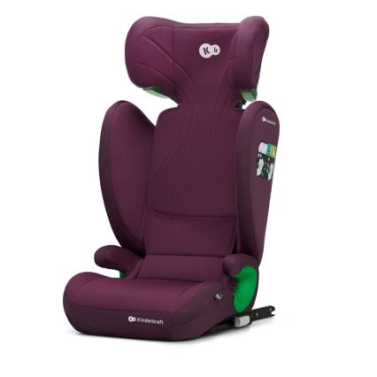 KINDERKRAFT - Dečije auto-sedište JUNIOR FIX 2 (100–150 cm) biserno trešnjasta