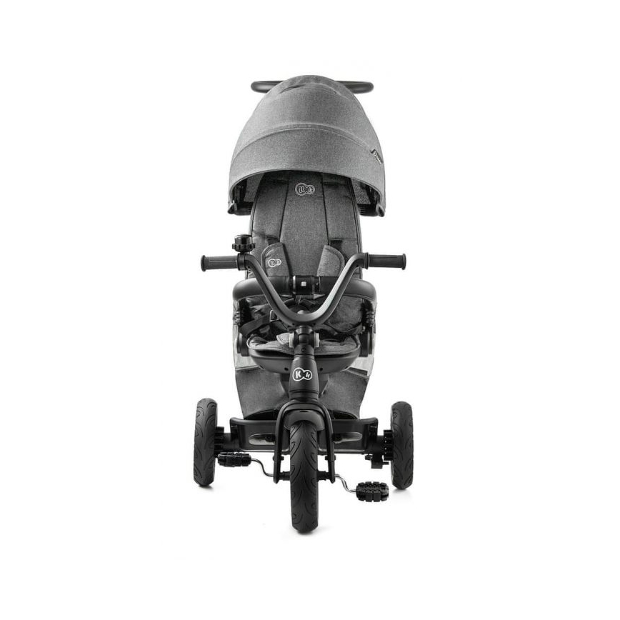 KINDERKRAFT - Dečiji tricikl 5u1 EASYTWIST siva/crna