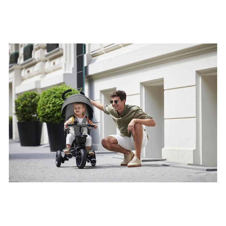 KINDERKRAFT - Dečiji tricikl AVEO sivi