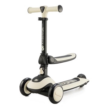 KINDERKRAFT - Dečiji trotinet 2u1 HALLEY Stone white