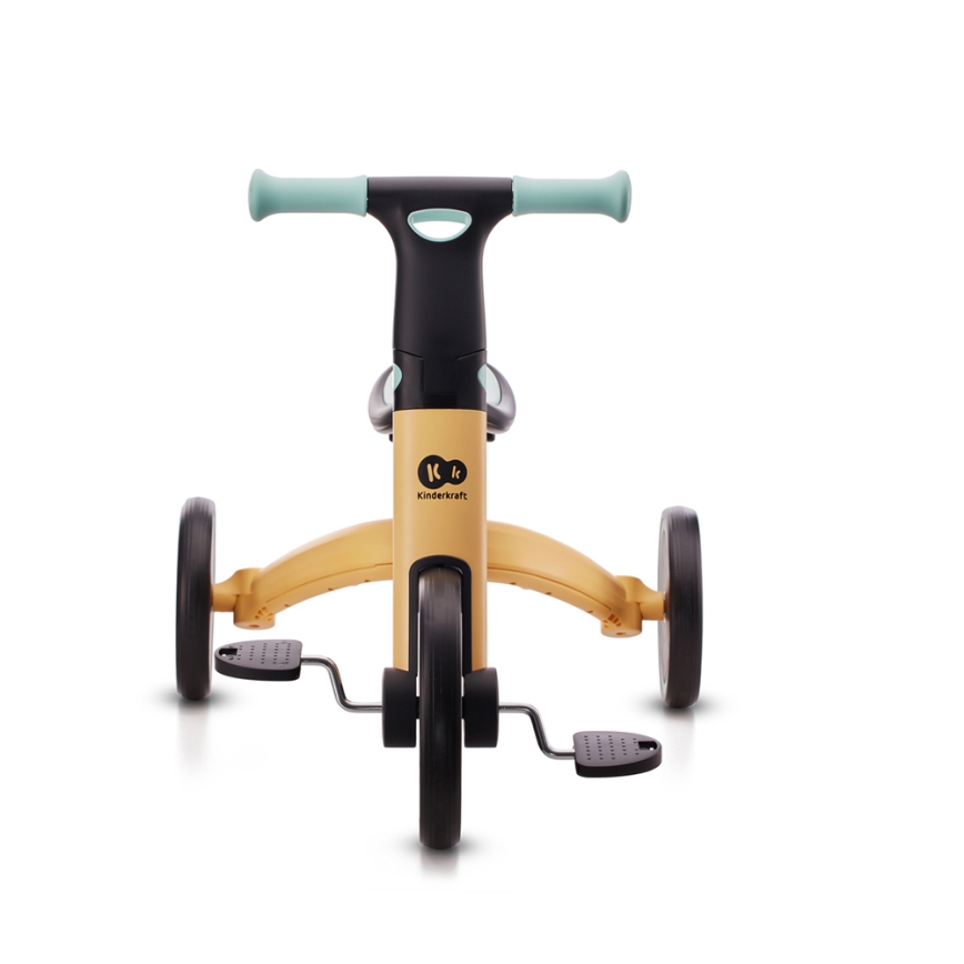 KINDERKRAFT - Dečja guralica 3u1 4TRIKE žuta/mint