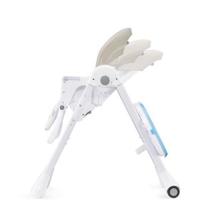 KINDERKRAFT - Dečja stolica za hranjenje YUMMY bež/bela