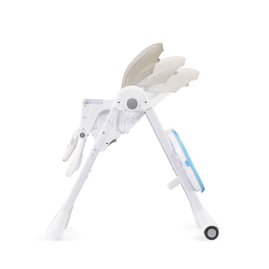 KINDERKRAFT - Dečja stolica za hranjenje YUMMY bež/bela