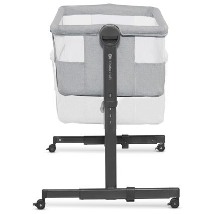 KINDERKRAFT - Dečji krevetić NESTE UP 2 svetlosiva