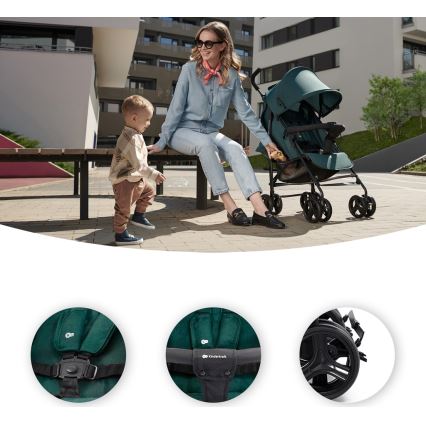 KINDERKRAFT - kišobran kolica TIK Green Forest