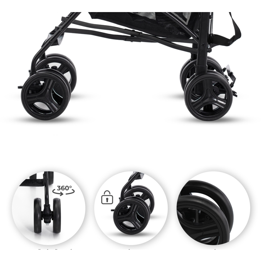 KINDERKRAFT - kišobran kolica TIK Green Forest