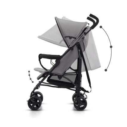 KINDERKRAFT - Kišobran kolica TIK Stone grey