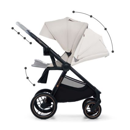 KINDERKRAFT - Kombinovana dečija kolica 2 u 1 NEA 2 bež