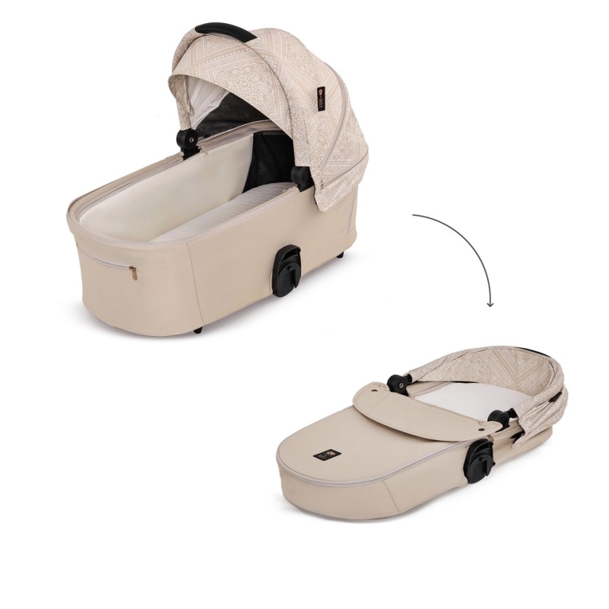 KINDERKRAFT - Kombinovana kolica 2u1 NEA 2 Dune Whisper Bizuu
