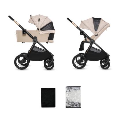 KINDERKRAFT - Kombinovana kolica 2u1 NEA 2 Dune Whisper Bizuu