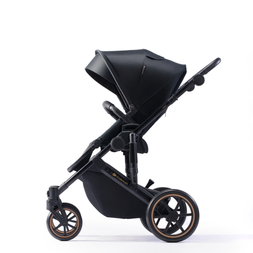 KINDERKRAFT - Kombinovana kolica 2u1 PRIME 2 crna