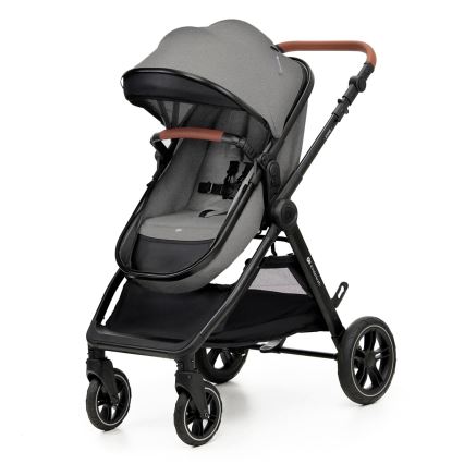 KINDERKRAFT - Kombinovana kolica 3u1 ESME Moonlight grey + auto-sedište MINK PRO