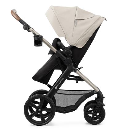 KINDERKRAFT - Kombinovana kolica 3u1 MOOV 2 Moonlight grey + dečije auto-sedište MINK PRO