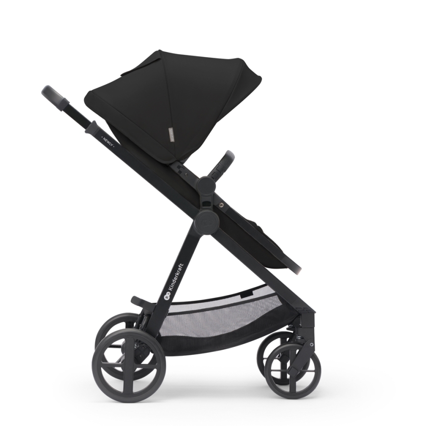 KINDERKRAFT - Kombinovana kolica 3u1 NEWLY Classic crna + autosedište MINK PRO