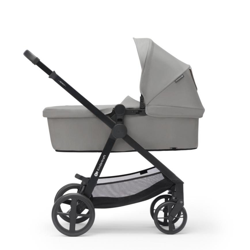 KINDERKRAFT - Kombinovana kolica 3u1 NEWLY Moonlight grey + autosedište MINK PRO