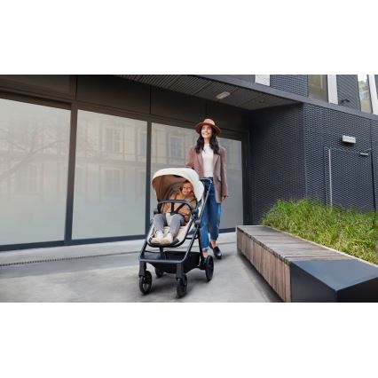 KINDERKRAFT - Kombinovana kolica 3u1 NEWLY peskasto bež + autosedište MINK PRO
