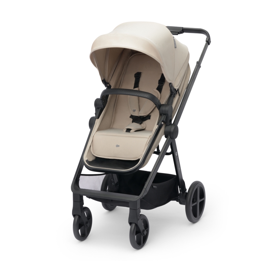 KINDERKRAFT - Kombinovana kolica 4u1 NEWLY Classic bež + autosedište MINK PRO sa ISOFIX bazom