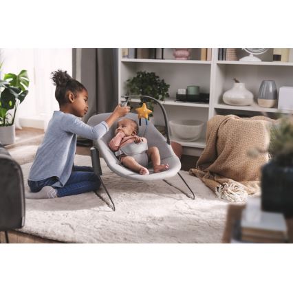 KINDERKRAFT - Ležaljka za bebe CALMEE siva