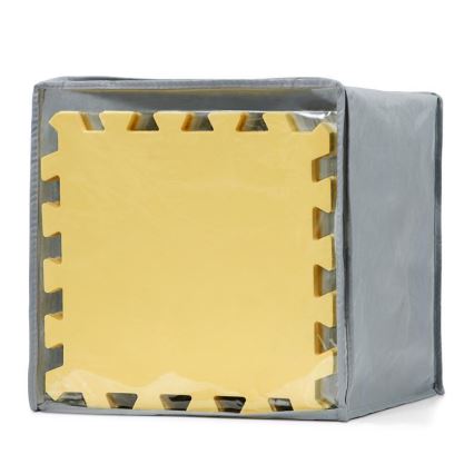 KINDERKRAFT - Penaste puzzle LUNO, 30 kom, siva/žuta