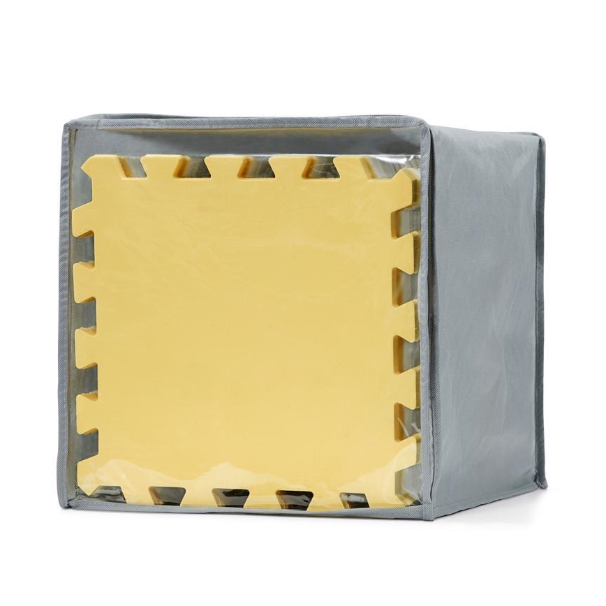 KINDERKRAFT - Penaste puzzle LUNO, 30 kom, siva/žuta