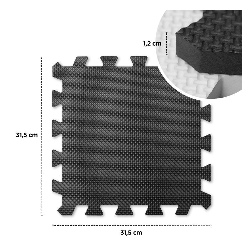 KINDERKRAFT - Penaste puzzle LUNO, 30 kom, siva/žuta