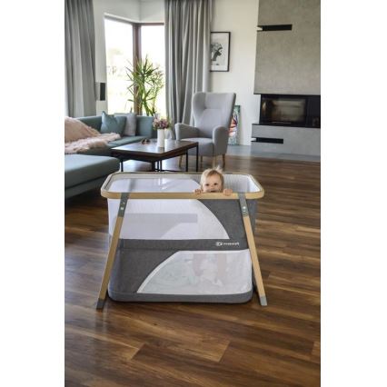 KINDERKRAFT - Putni krevetić 4u1 SOFI, siva