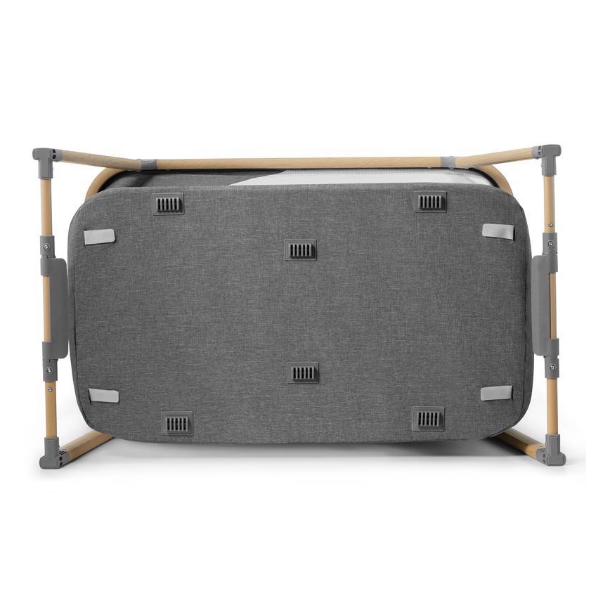 KINDERKRAFT - Putni krevetić 4u1 SOFI, siva