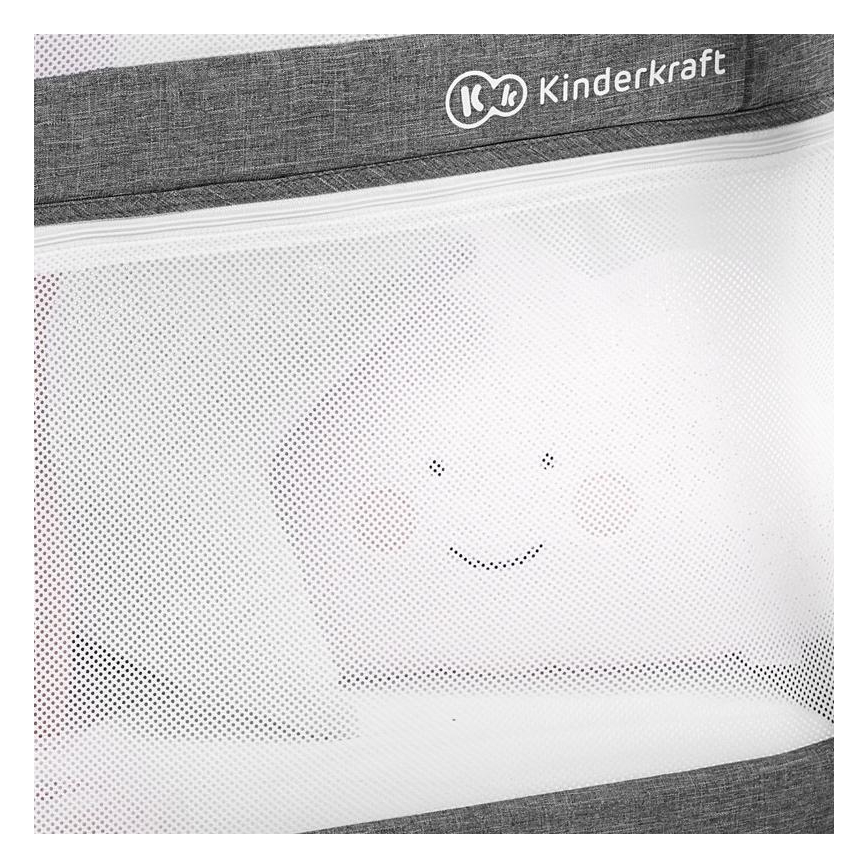 KINDERKRAFT - Putni krevetić 4u1 SOFI, siva