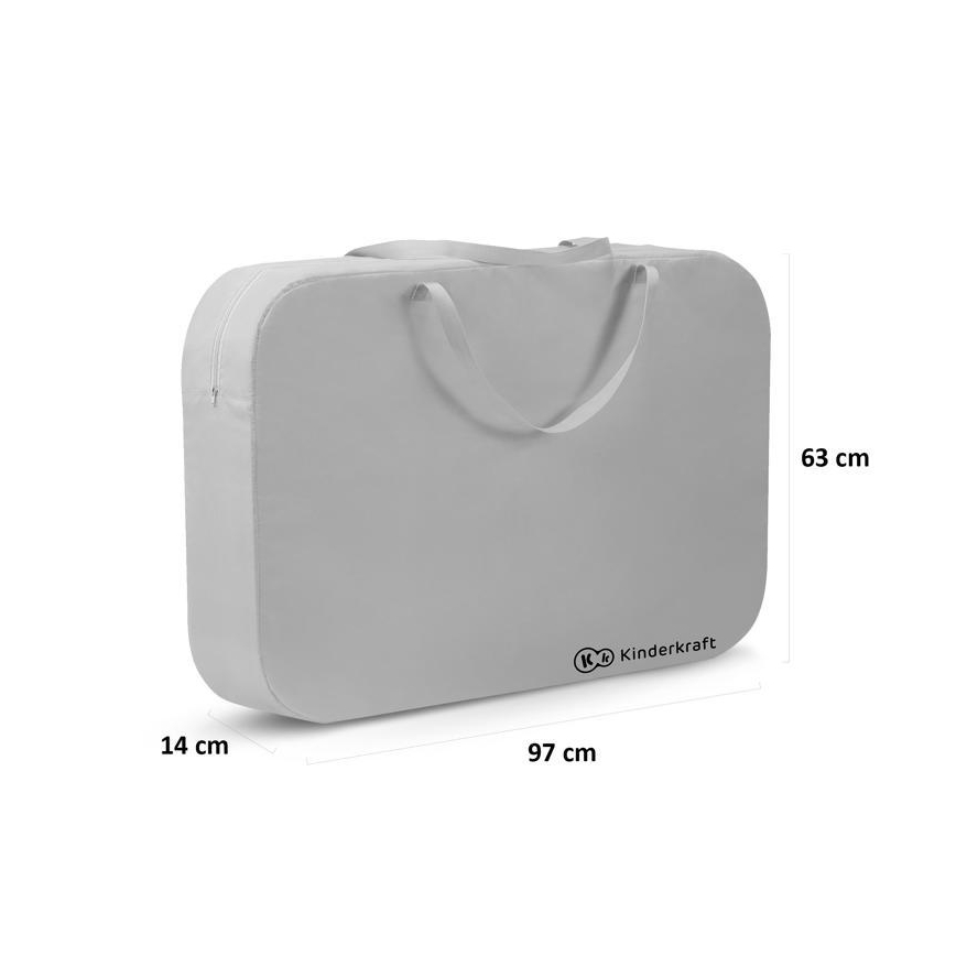 KINDERKRAFT - Putni krevetić 4u1 SOFI, siva
